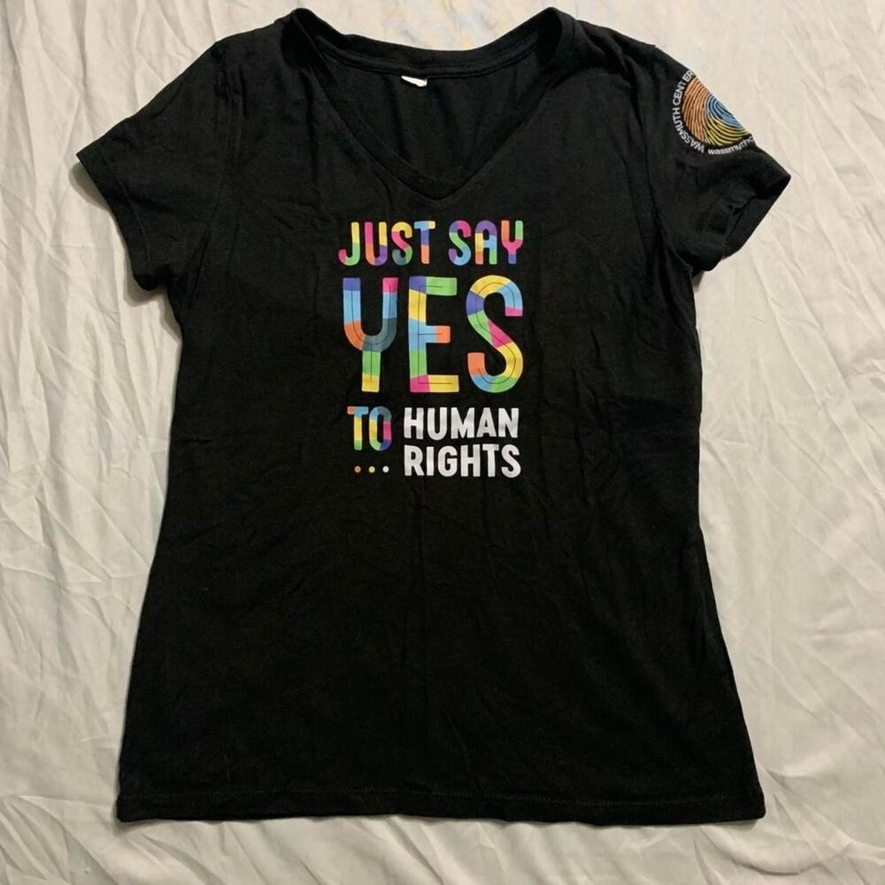 Human Rights Women's multi T-shirt